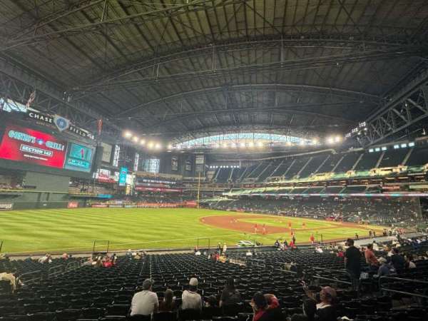 Chase Field, section: 132, row: 29, seat: 12