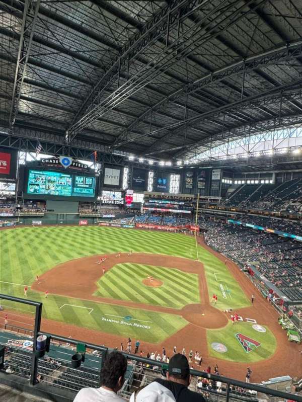 Chase Field, section: 320, row: 3, seat: 11