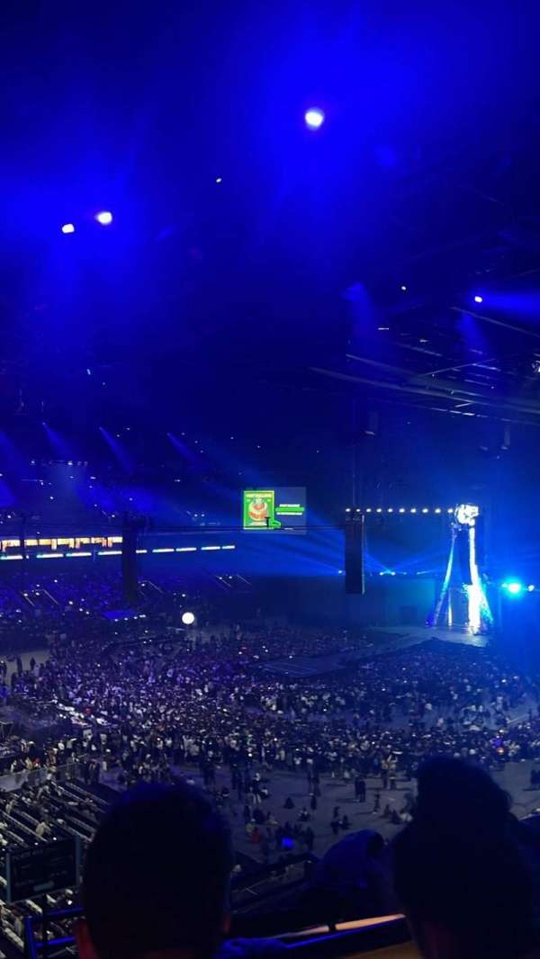 Paris La Défense Arena, section: 415, row: 50, seat: 27