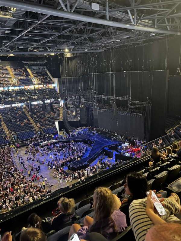 The O2, London, section: 419, row: F, seat: 914