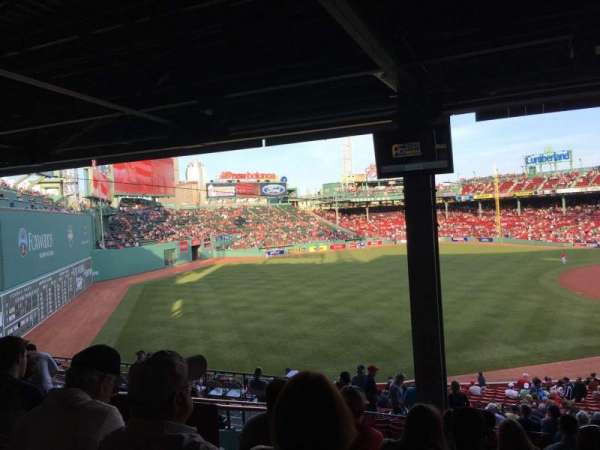 Fenway Park, section: Grandstand 31, row: 12, seat: 22