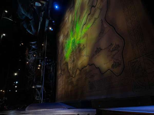 Gershwin Theatre, section: Orchestra R, row: BB, seat: 6