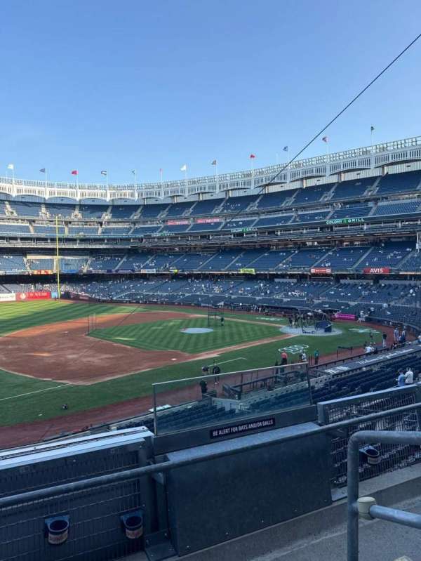 Yankee Stadium, section: 227B, row: 3, seat: 2