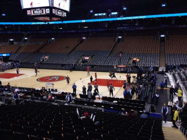Scotiabank Arena, section: 117, row: 20, seat: 1