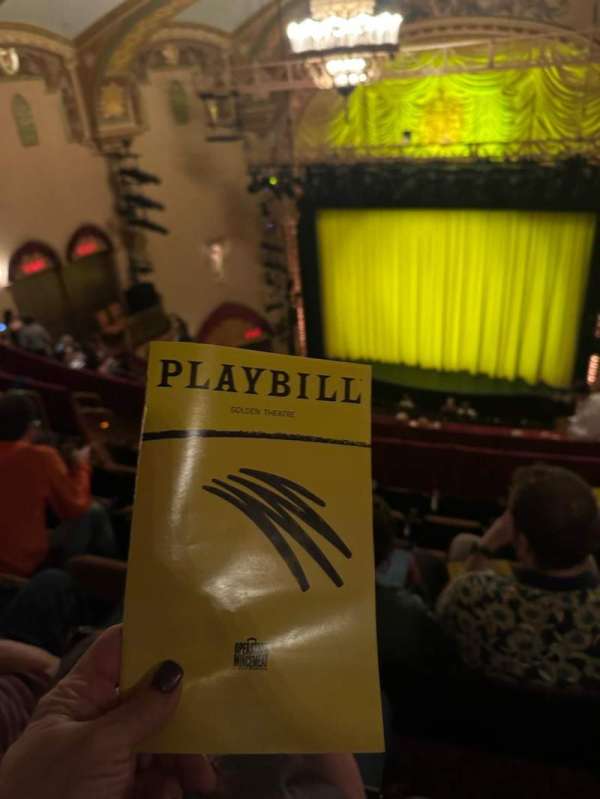 John Golden Theatre, section: Rear Mezzanine R, row: F, seat: 110