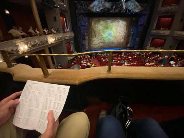 Princess of Wales Theatre, section: Dress Circle L, row: A, seat: 45