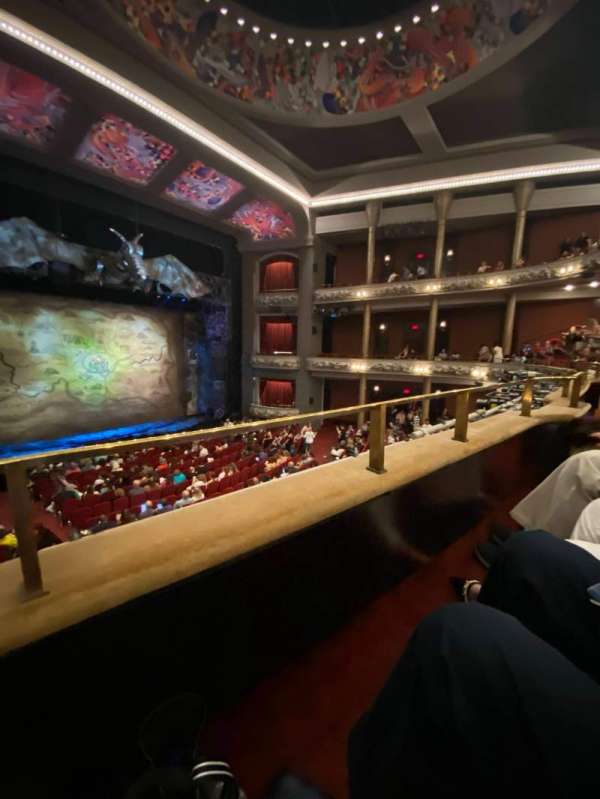 Princess of Wales Theatre, section: Dress Circle L, row: A, seat: 44