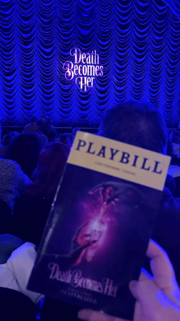 Lunt-Fontanne Theatre, section: Orchestra C, row: O, seat: 105