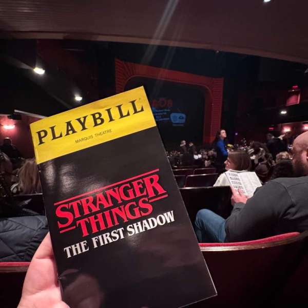 Marquis Theatre, section: Orchestra L, row: S, seat: 9