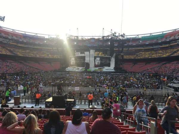 Northwest Stadium, section: 132, row: 15, seat: 3