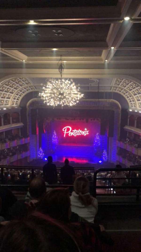The Met Philadelphia, section: Mezzanine 3, row: D, seat: 1