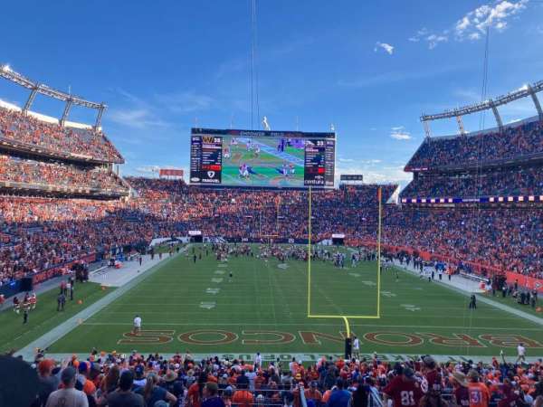 Empower Field at Mile High Stadium, section: 115, row: 35, seat: 1