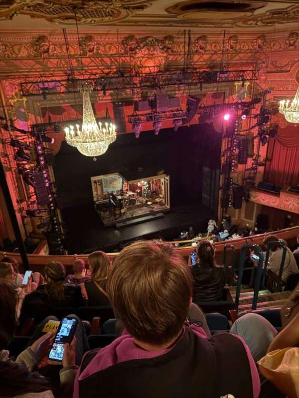 Longacre Theatre, section: Balcony L, row: F, seat: 6