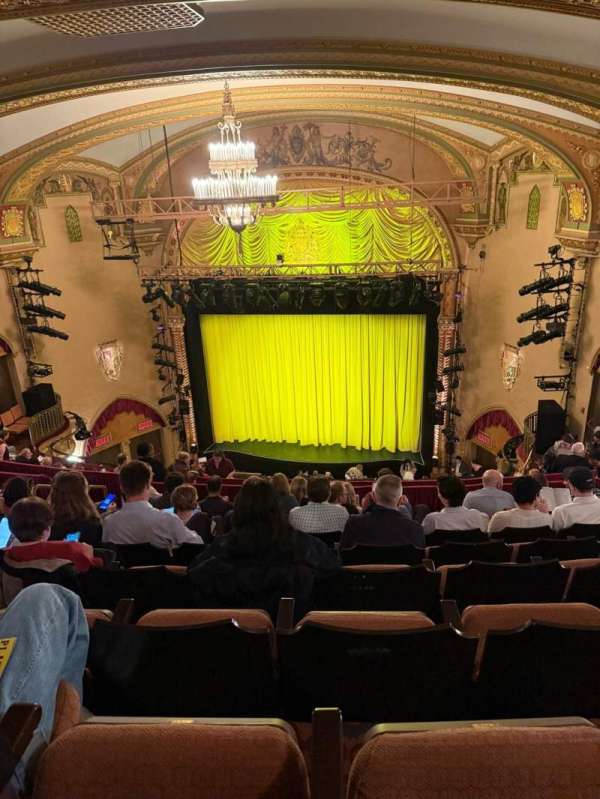 John Golden Theatre, section: Rear Mezzanine R, row: H, seat: 118