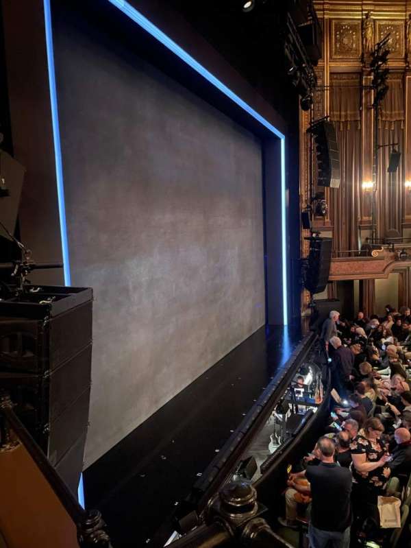 Nederlander Theatre, section: Box E, row: 1, seat: 1