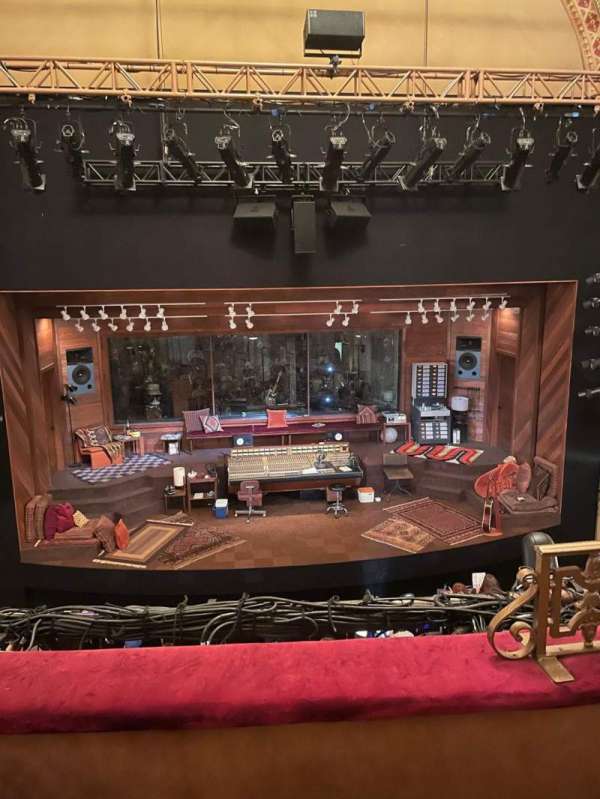 John Golden Theatre, section: Front Mezzanine L, row: B, seat: 103