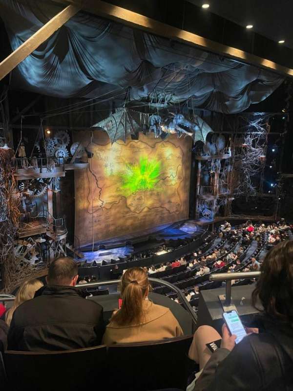 Gershwin Theatre, section: Front Mezzanine L, row: A, seat: 33