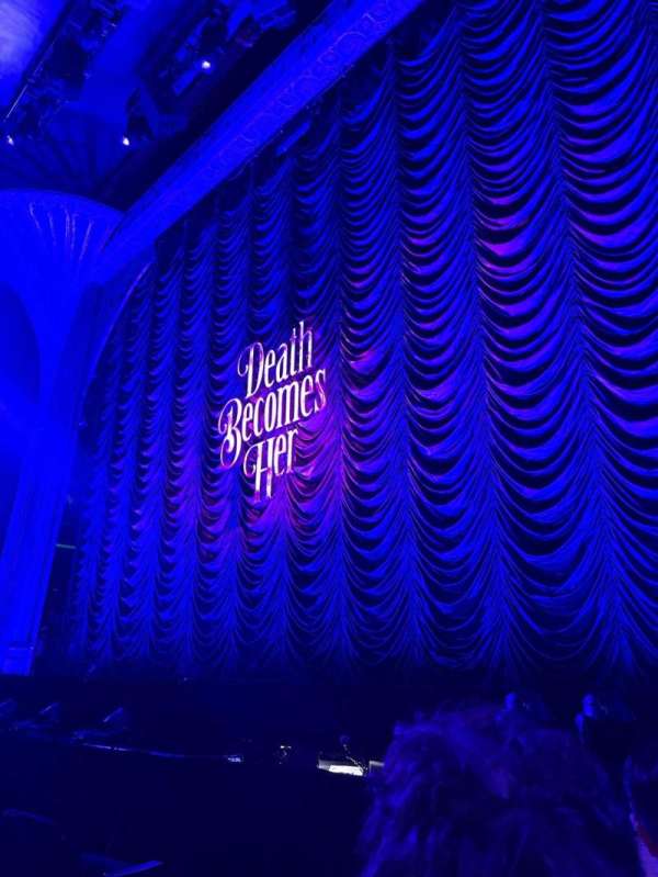 Lunt-Fontanne Theatre, section: Orchestra R, row: D, seat: 8