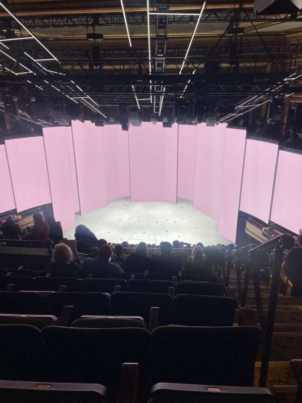 Nederlander Theatre, section: Mezzanine C, row: O, seat: 101