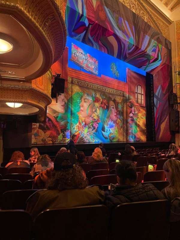 James Earl Jones Theatre, section: Orchestra L, row: J, seat: 17