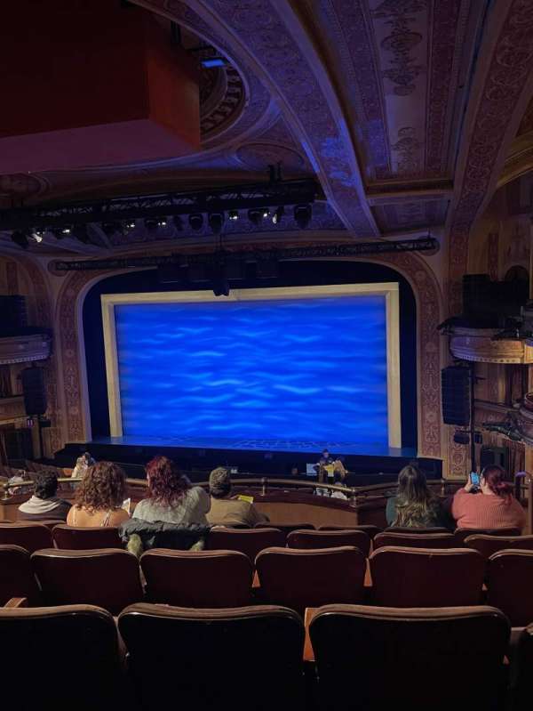 Winter Garden Theatre, section: Mezzanine RC, row: F, seat: 121