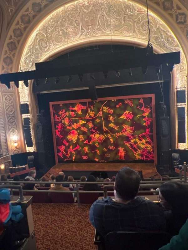 Paramount Theatre, Seattle, section: Mezzanine 12, row: C, seat: 1