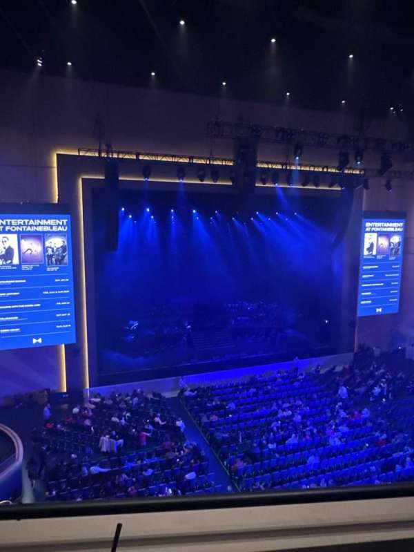 BleauLive Theater, section: 401, row: A, seat: 7