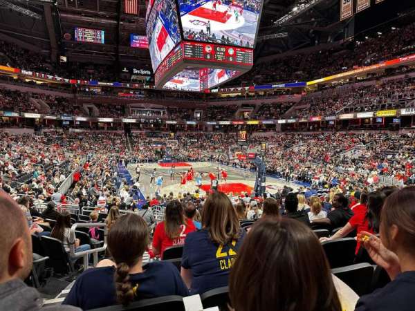 Gainbridge Fieldhouse, section: 1, row: 14, seat: 19