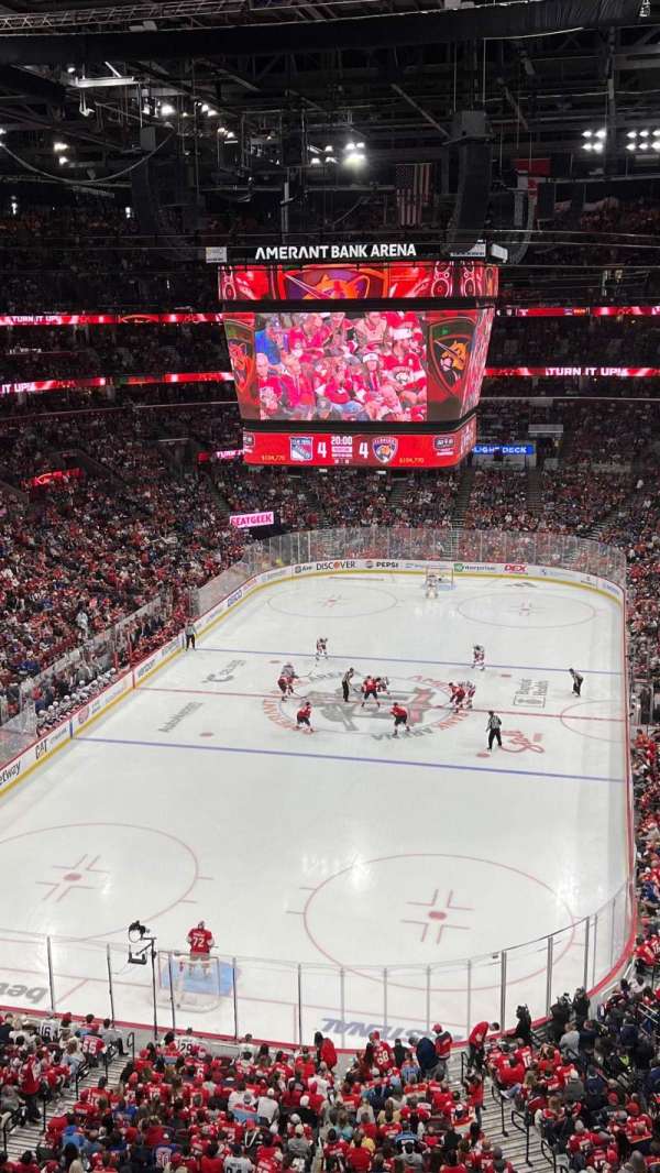 Amerant Bank Arena, section: 325, row: 2, seat: 16-17