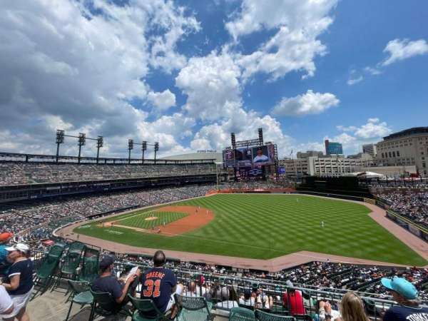 Comerica Park, section: 216, row: 1, seat: 15