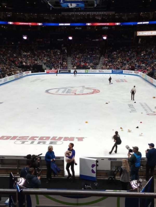 Nationwide Arena, section: 120, row: R, seat: 1