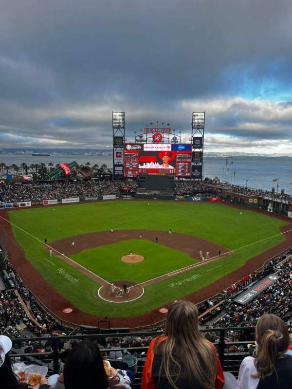 Oracle Park, section: VR314, row: 7, seat: 17