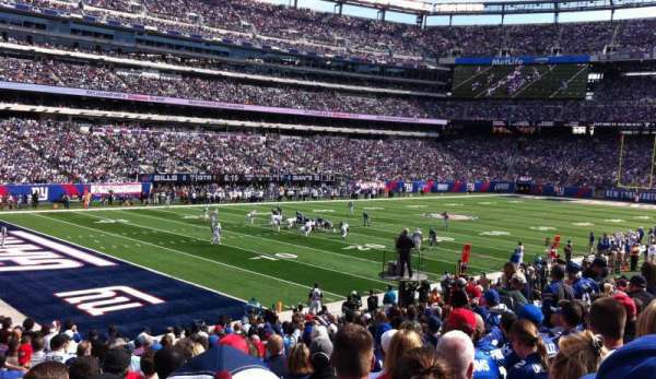 Metlife Stadium, section: 144, row: 20, seat: 19