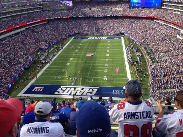 Metlife Stadium, section: 325, row: 14, seat: 6