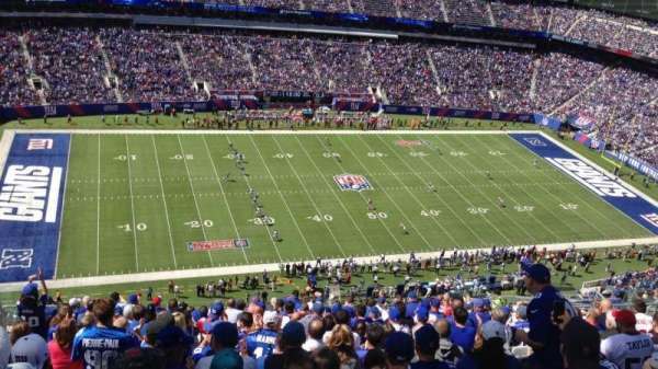 MetLife Stadium, section: 316, row: 22, seat: 17