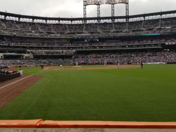 Citi Field, section: 103, row: 1, seat: 15
