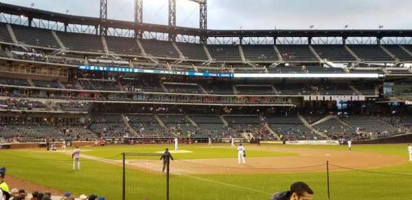 Citi Field, section: 109, row: 6, seat: 13