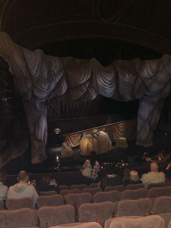 Majestic Theatre, section: Front Mezzanine L, row: G, seat: 13