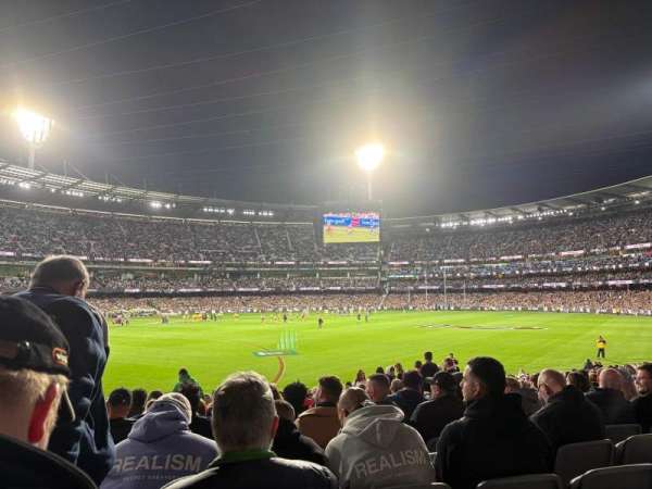 Melbourne Cricket Ground, section: M27, row: Z, seat: 10