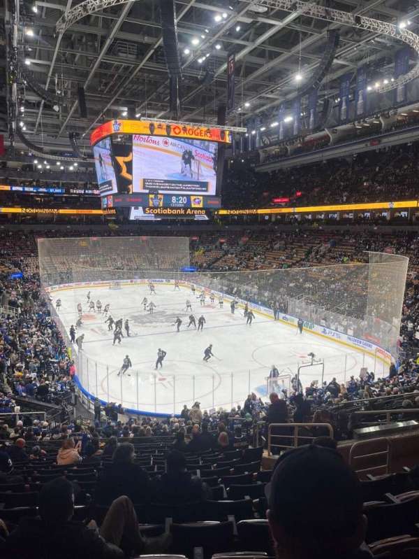 Scotiabank Arena, section: 104, row: 31, seat: 10