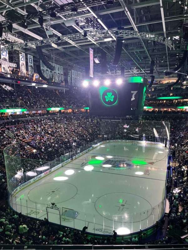 Scotiabank Arena, section: 302, row: 2, seat: 7