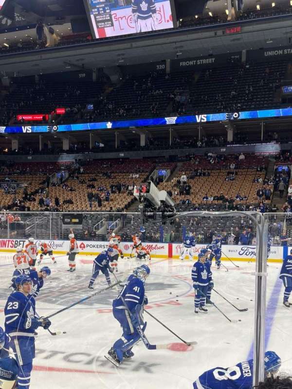Scotiabank Arena, section: 107, row: 3, seat: 13