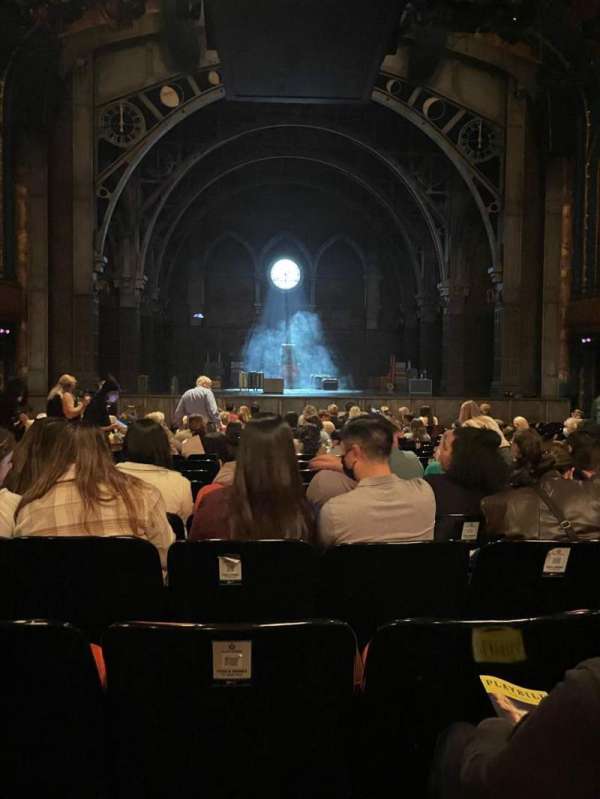 Curran Theater, section: Orchestra C, row: R, seat: 104-105