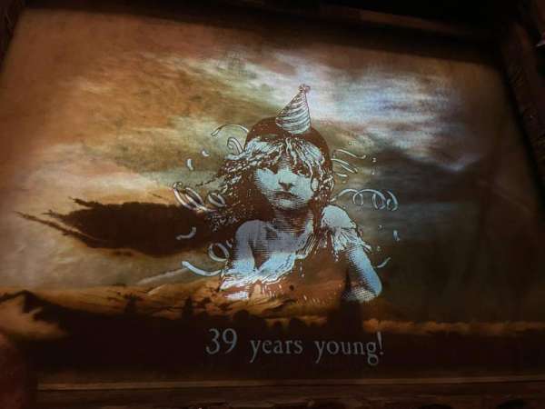 Sondheim Theatre, West End, section: Stalls, row: C, seat: 18