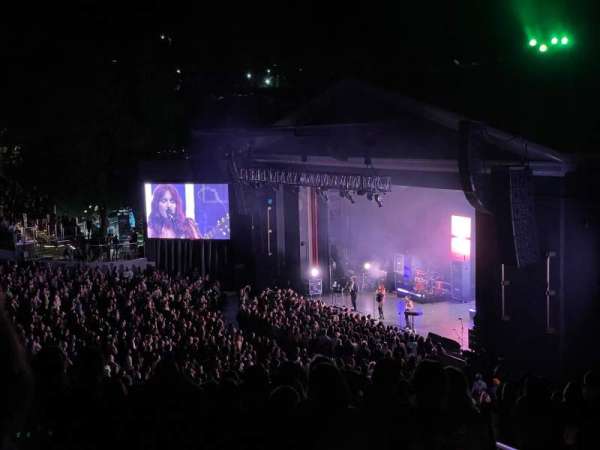 The Greek Theatre, section: South Terrace, row: N, seat: 62