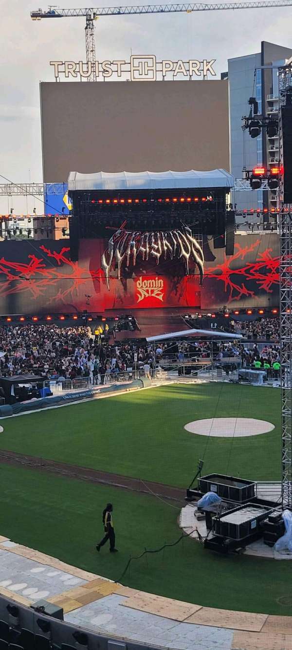 Truist Park, section: 227, row: 1, seat: 5