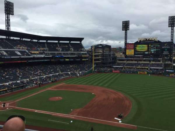 PNC Park, section: 208, row: B, seat: 6