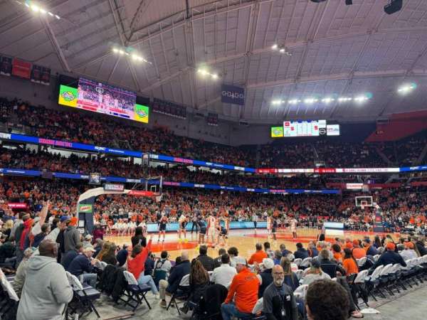 JMA Wireless Dome, section: 124, row: BB, seat: 26