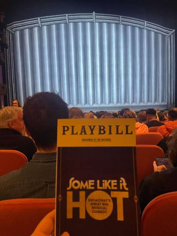 National Theatre, DC, section: Orchestra C, row: M, seat: 11-12