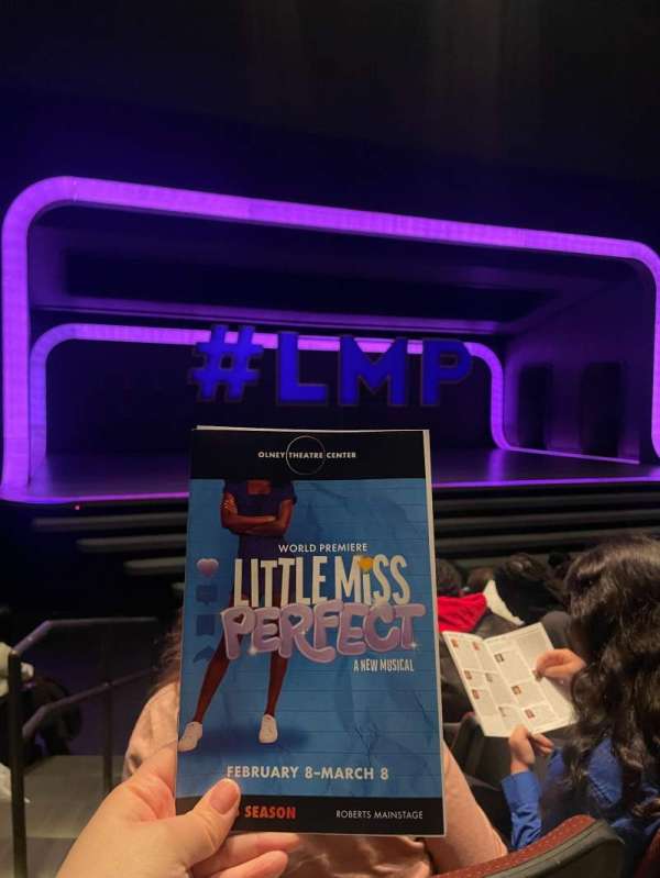 Olney Theatre, section: Orchestra, row: F, seat: 118
